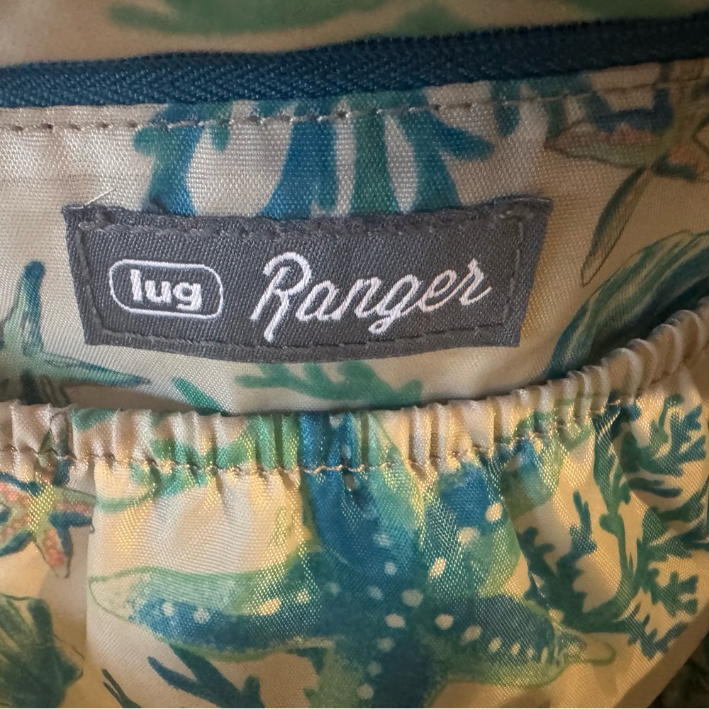 Lug Ranger- Teal Quilted Crossbody Bag - Picture 3 of 5